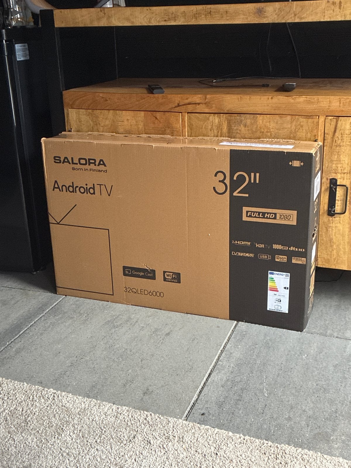 Salora 32 inch Full HD Android Smart TV (Nieuw), QLED, 50 Hz, Nieuw, 80 tot 100 cm