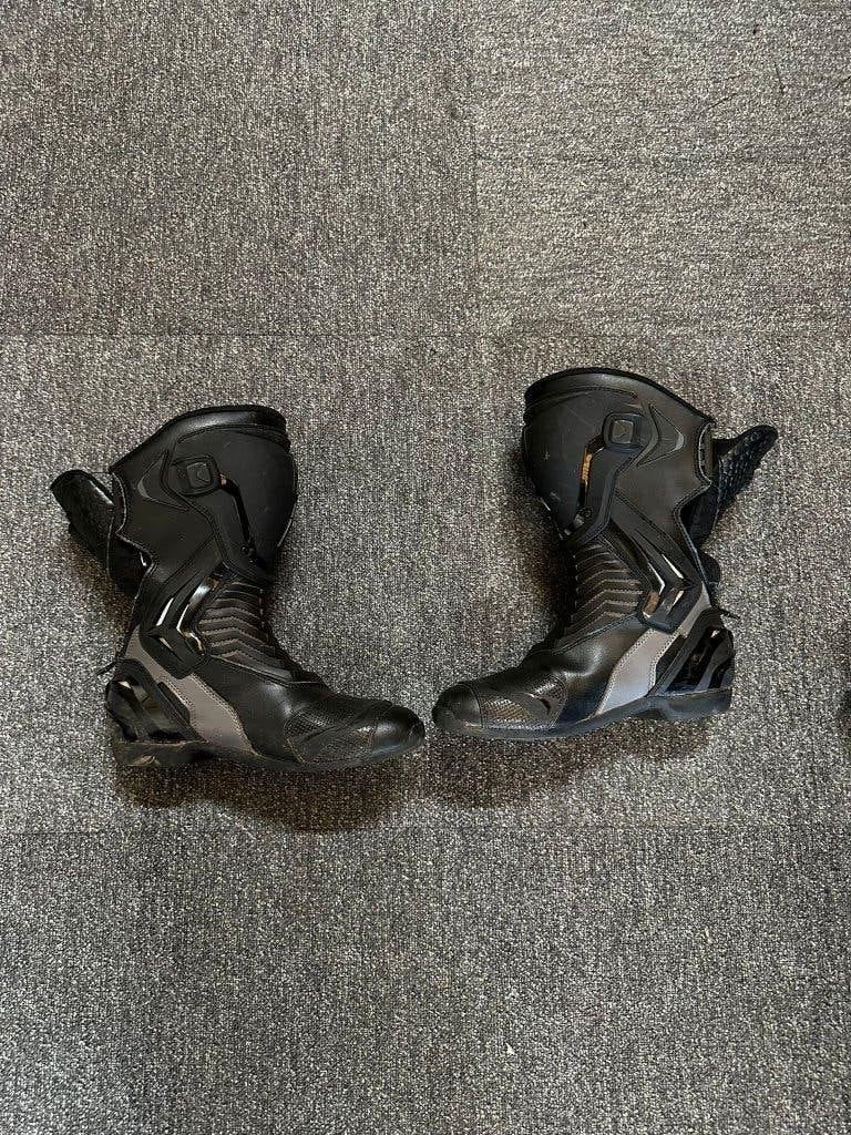 FLM Sport Motorlaarzen Zwart - Maat 42 (Met Teensliders), Motoren, FLM, -, Heren, -