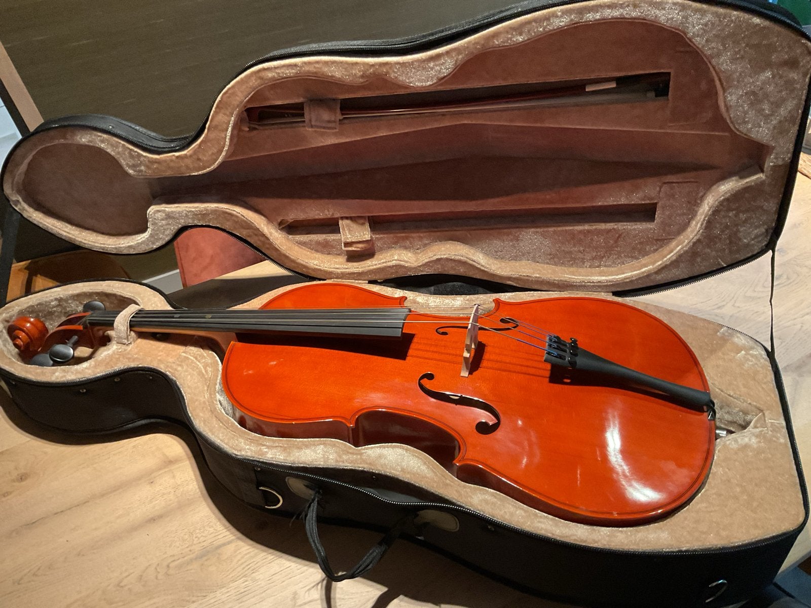 Mooie cello met koffer - Zo goed als nieuw 1/2 cello yamaha, Muziek en Instrumenten, Ophalen, Zo goed als nieuw, 4/4-cello, Met koffer