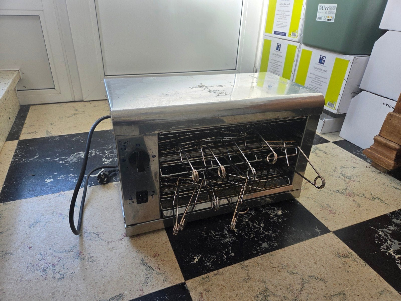 Pro Star Mini-oven/Broodrooster/grill salamander, Ophalen, Minder dan 45 cm, Mini-oven, Gebruikt
