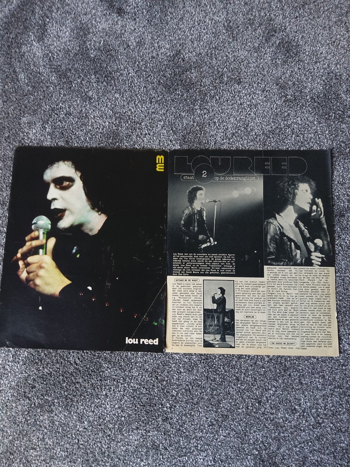 Lou Reed: nr. 2 op de dodenranglijst, Verzamelen, Ophalen of Verzenden, Gebruikt, Boek, Tijdschrift of Artikel