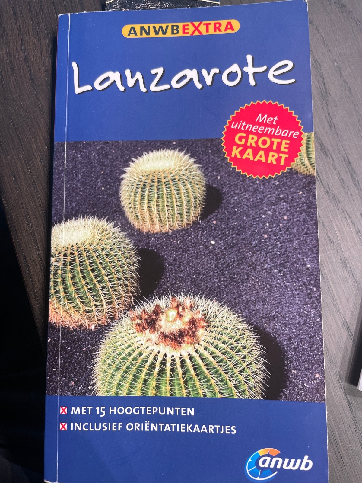 ANWB Extra Lanzarote & Marco Polo Holiday Map Lanzarote, Overige gebieden, Ophalen of Verzenden, Zo goed als nieuw, 2000 tot heden