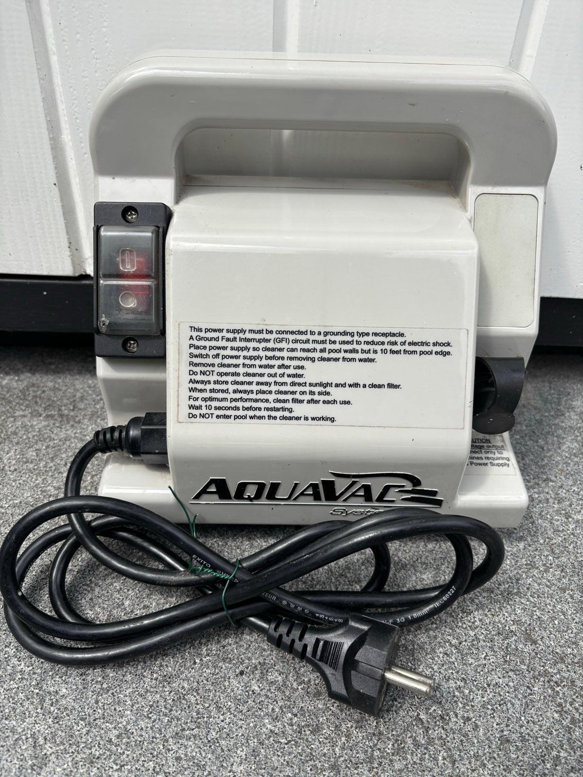 Aquavac voeding- 24VDC, 3.5A, Ophalen of Verzenden, Gebruikt, Overige typen