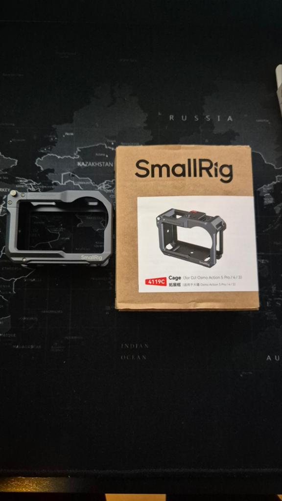 SmallRig Cage voor DJI Osmo Action 3/4/ 5 Pro, Audio, Tv en Foto, Actiecamera's, Ophalen of Verzenden, Zo goed als nieuw, Overige merken