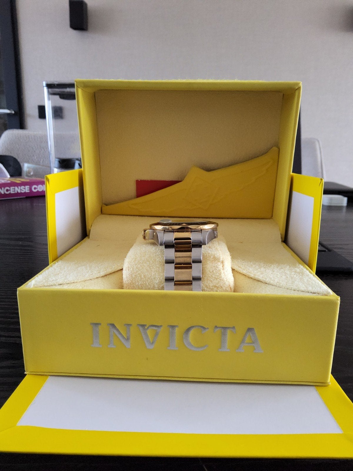 Invicta Pro Diver Herenhorloge Zilver/Goud Vandaag ophalen!, Staal, Polshorloge, Zo goed als nieuw, Ophalen