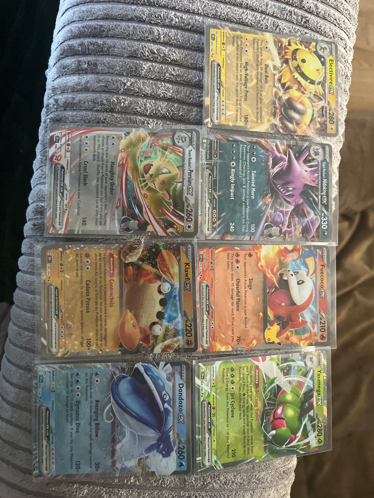 Pokémon Kaarten EX/GX/V - Zeldzame Collectie, Ophalen of Verzenden, Zo goed als nieuw