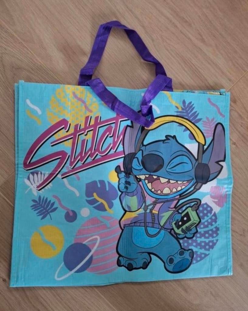 Stitch big shopper, Verzamelen, Disney, Ophalen of Verzenden, Overige figuren, Zo goed als nieuw, Beeldje of Figuurtje