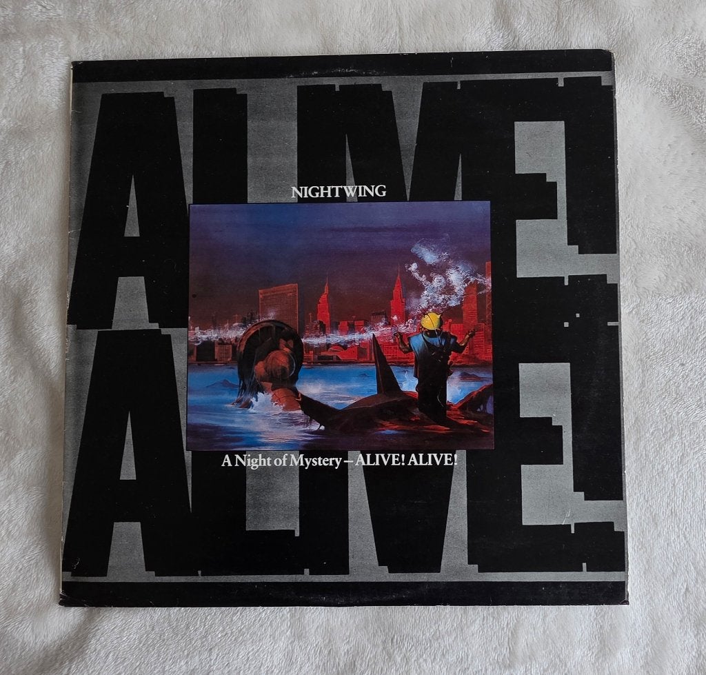 2 LP’s van Nightwing, LP, Gebruikt, Hard Rock, Overige formaten