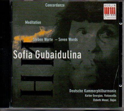 Gubaidulina: Sieben Worte, Concordanza, Meditation, Ophalen of Verzenden, Modernisme tot heden, Zo goed als nieuw, Orkest of Ballet