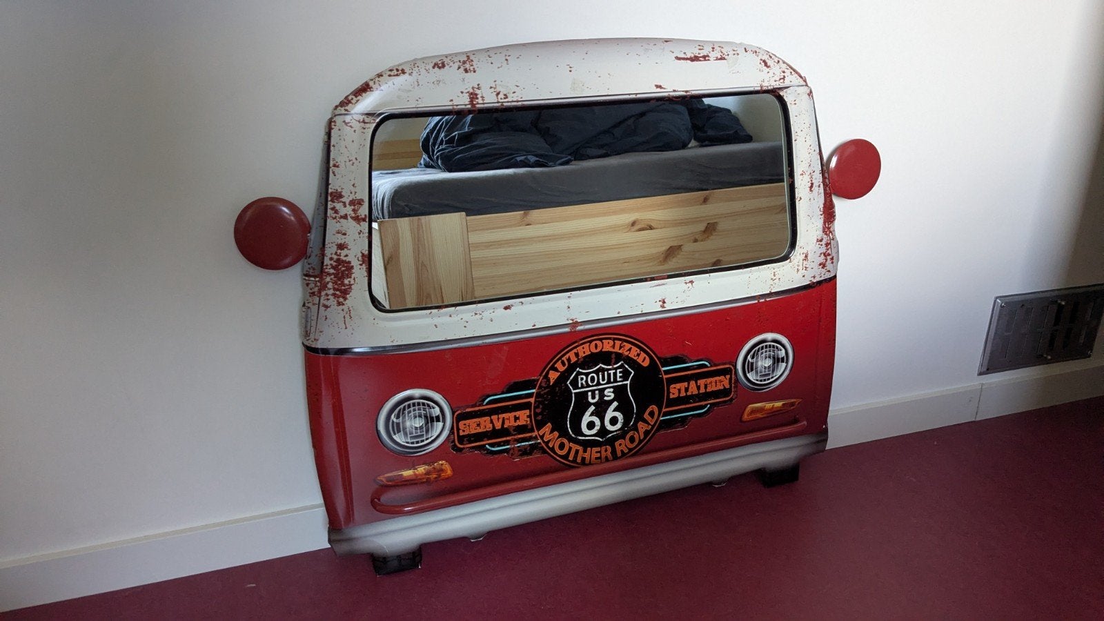 Camper Van Wall Mirror. Spiegel met kledingrekje, Ophalen of Verzenden, Zo goed als nieuw