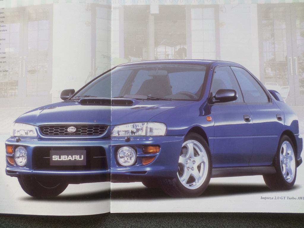 Subaru Impreza 4WD Brochure, Ophalen of Verzenden, Zo goed als nieuw, Overige merken