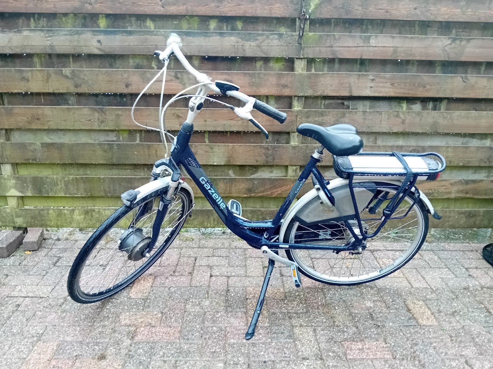 Gazelle elektrische damesfiets - 7 versnellingen, goede accu, Fietsen en Brommers, Ophalen of Verzenden