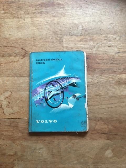 Handleiding/Instructieboekje     Volvo 121/122    1962    NL, Ophalen of Verzenden