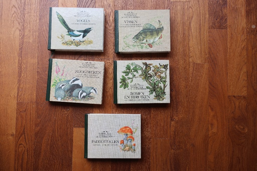 5 boeken "veldgids voor de natuurliefhebbers" Readers Digest, Ophalen of Verzenden, Zo goed als nieuw, Bloemen, Planten en Bomen