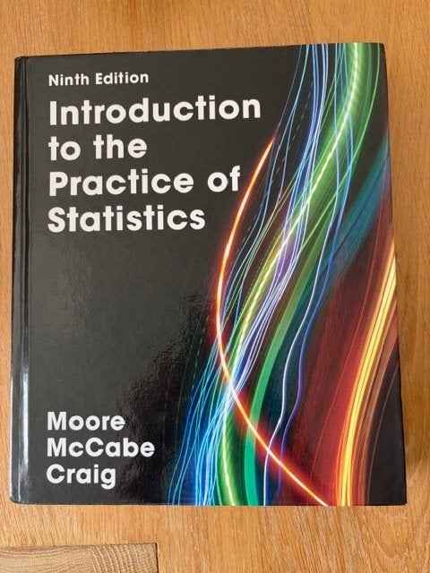 Introduction to the Practice of Statistics-9e editie, Ophalen of Verzenden, Gamma, Zo goed als nieuw, WO