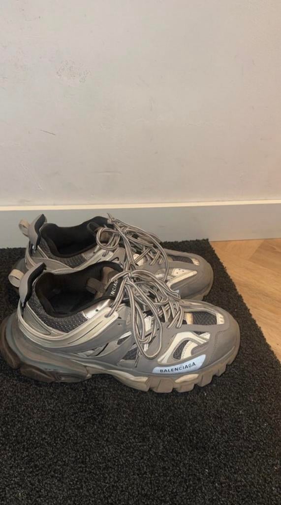 Balenciaga Track Sneakers Grijs, Kleding | Heren, Schoenen, Verzenden, Zo goed als nieuw, Overige kleuren, Sneakers of Gympen