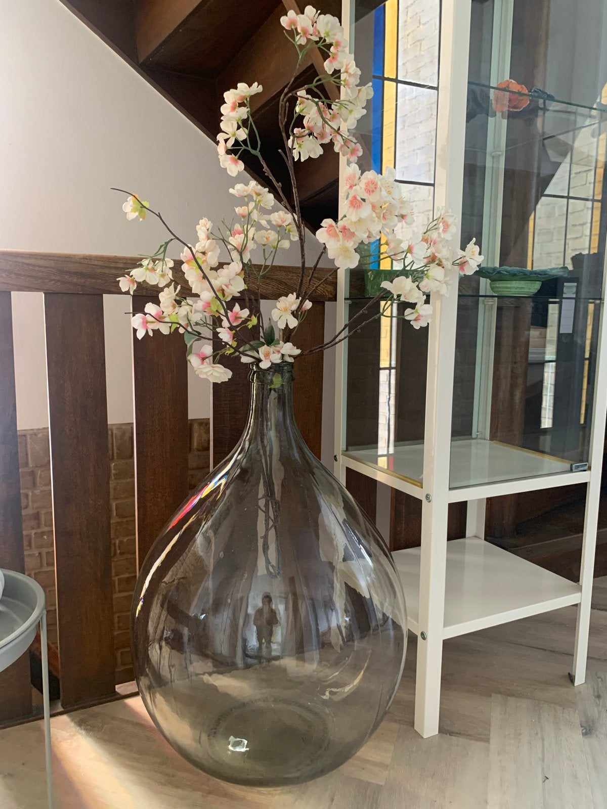 Grote glazen vaas - Mooi decoratief item, Ophalen