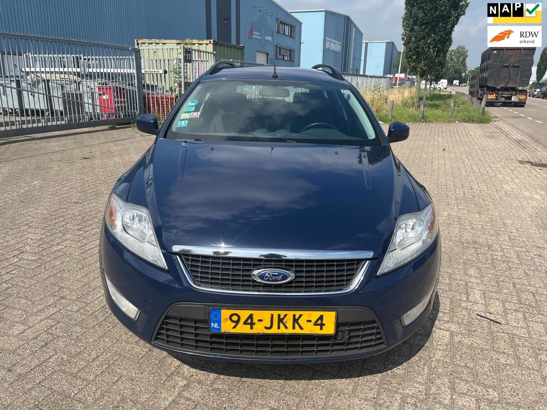 Ford Mondeo Wagon 2.0-16V Trend FlexiFuel, Gebruikt, Mondeo, Blauw, Origineel Nederlands