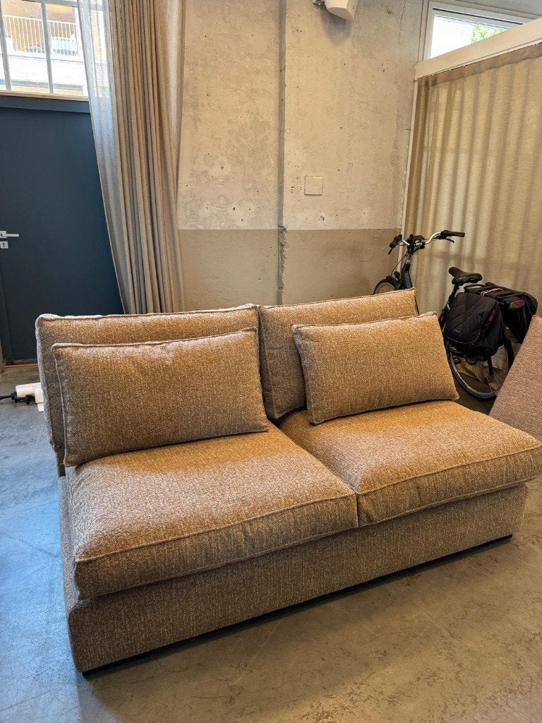 3 zits Annabelle l Whoon | Room108 l van €1463,- voor €699,-, Ophalen, 100 tot 125 cm, Rechte bank, Stof