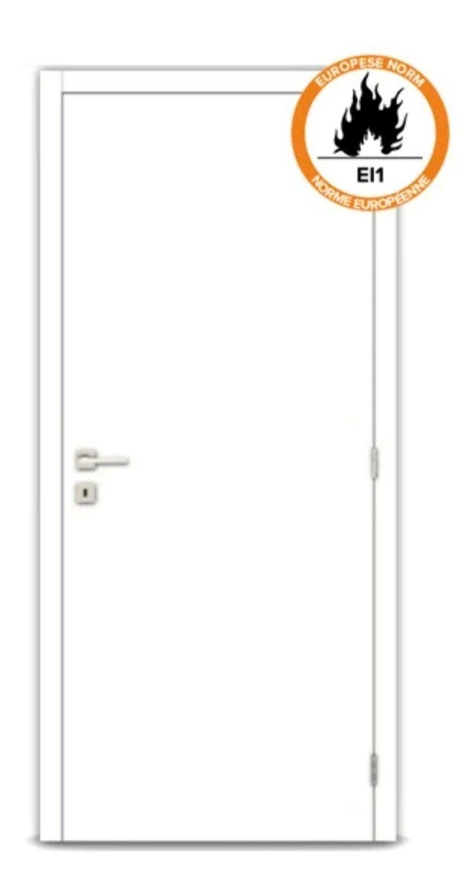 Brandwerende EI1 Verfdeur voor 3-puntsluiting 93 x 211,5, 80 tot 100 cm, Binnendeur, Nieuw, Ophalen of Verzenden