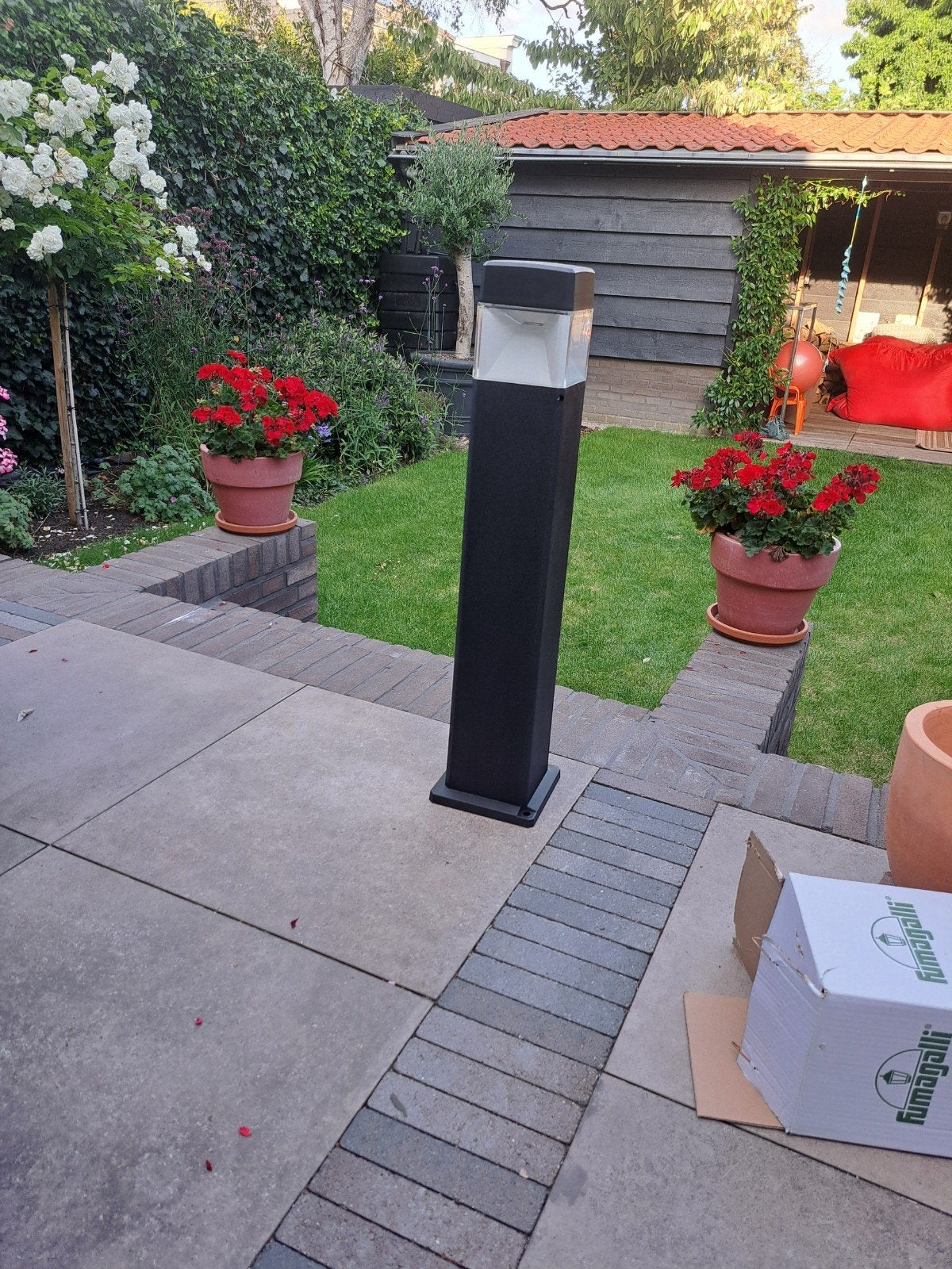 Tuin lantaarn, Ophalen, Nieuw