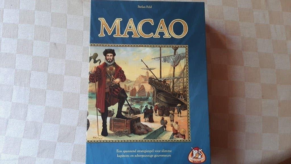 bordspel NL Macao compleet strategiespel White Goblin Games, Hobby en Vrije tijd, Een of twee spelers, Ophalen of Verzenden, Nieuw