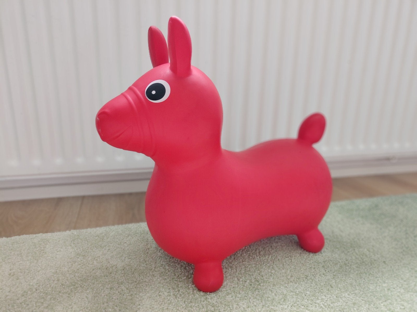 Skippy(bal) paard rood (1-2 jaar), Ophalen, Gebruikt