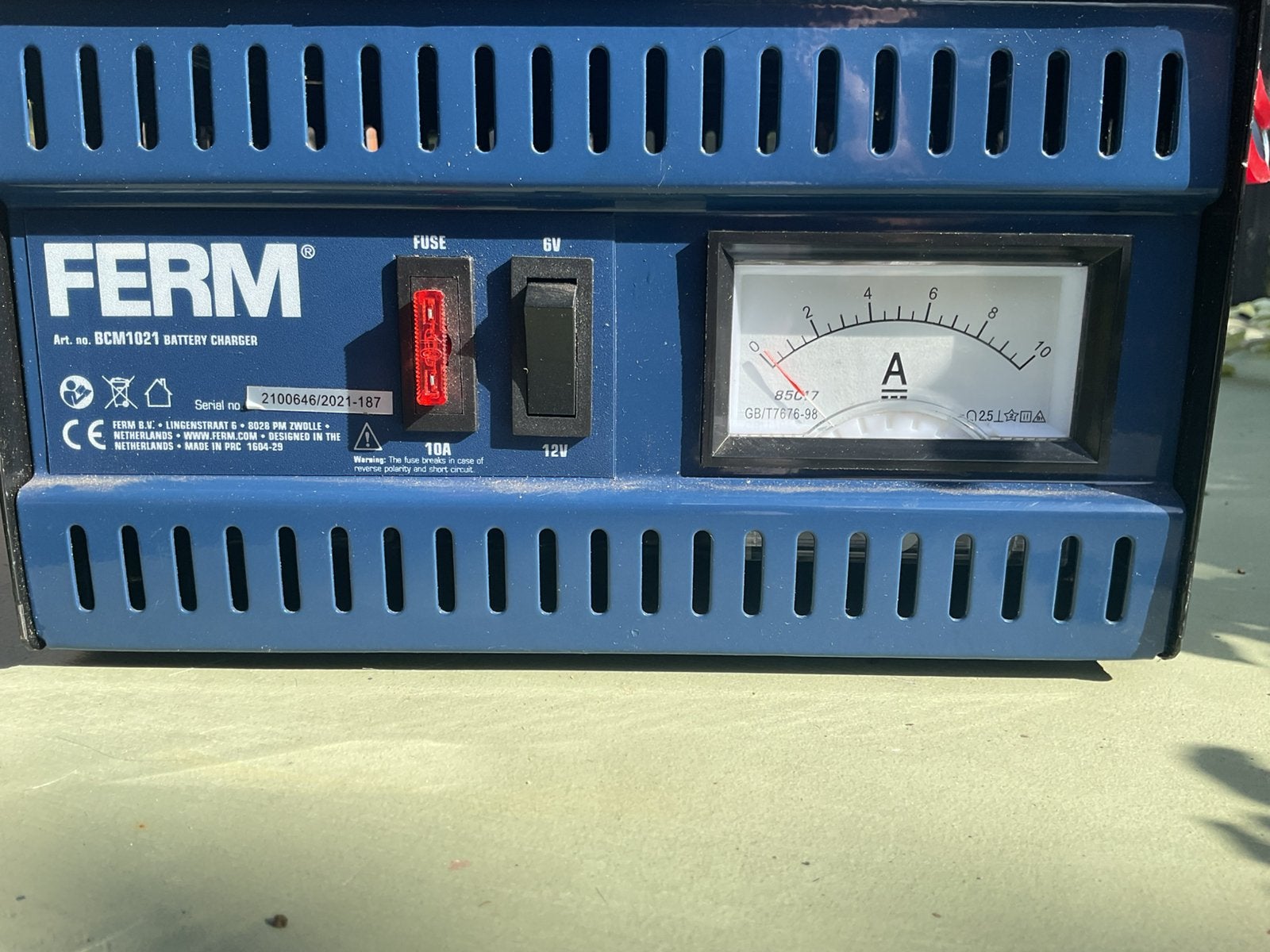 Acculader en druppellader, Auto-onderdelen