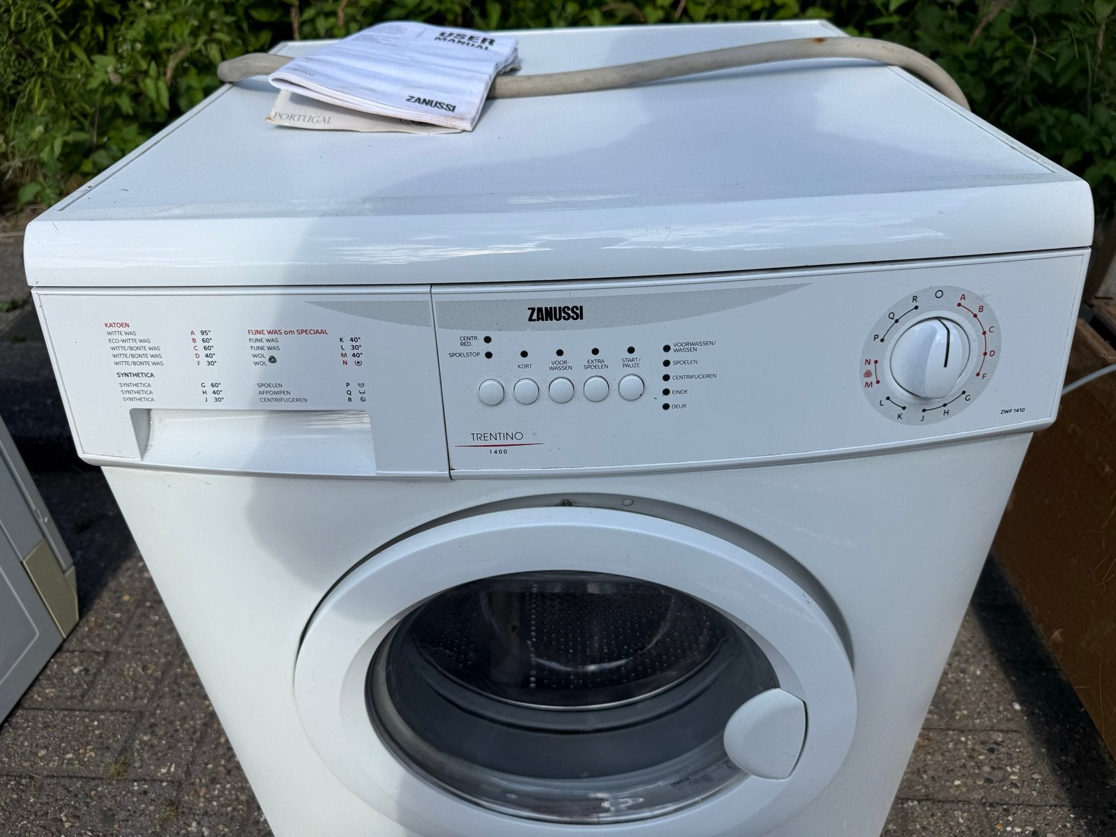 Zanussi Trentino 1000 Wasmachine - Goede staat, Ophalen, 6 tot 8 kg, Voorlader, 85 tot 90 cm
