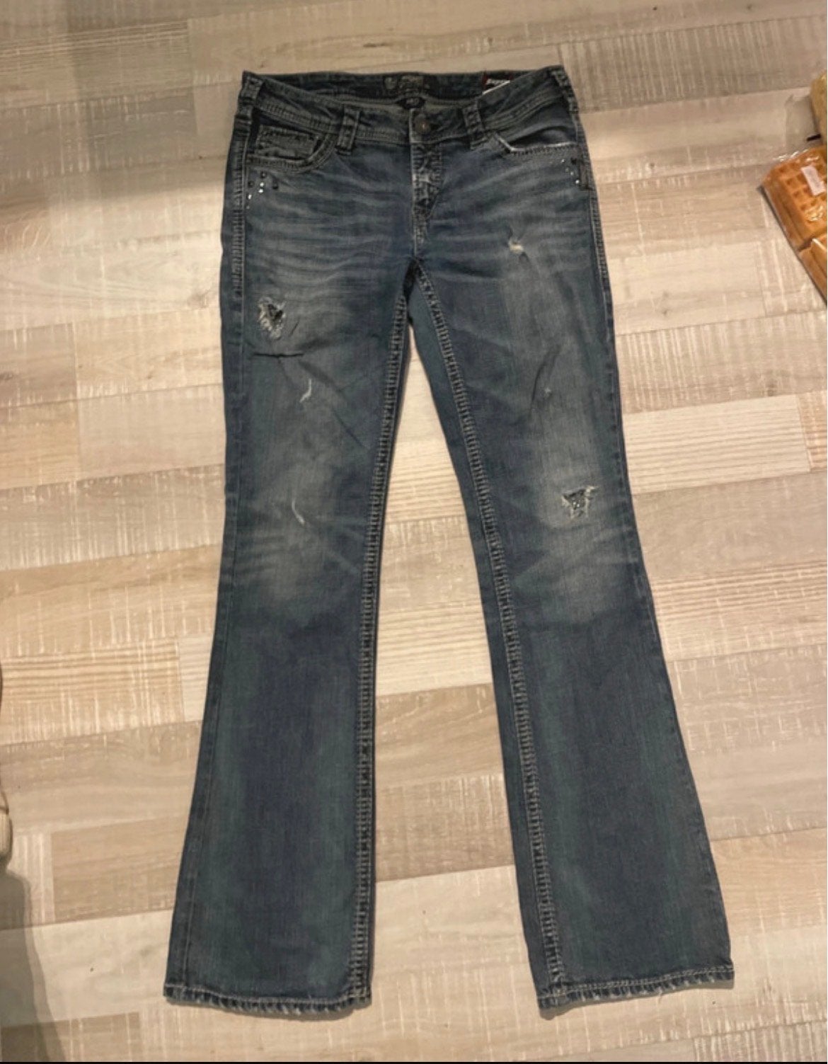 Silver Jeans Co. Aiko Mid Boot jeans W30/L33, Ophalen of Verzenden, Gedragen, Blauw, W30 - W32 (confectie 38/40)