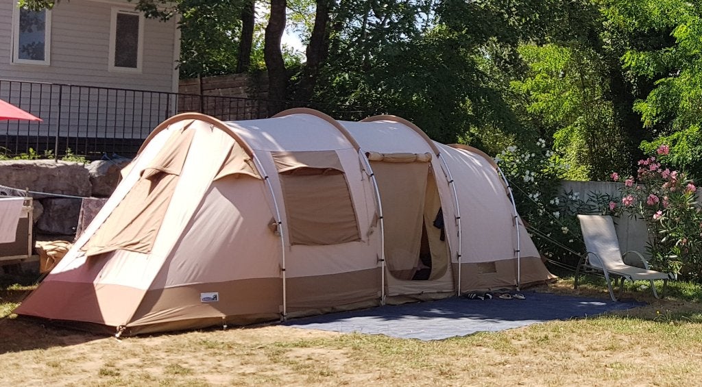 Tent katoen, Caravans en Kamperen, Tenten, Ophalen, Gebruikt, Tot en met 6
