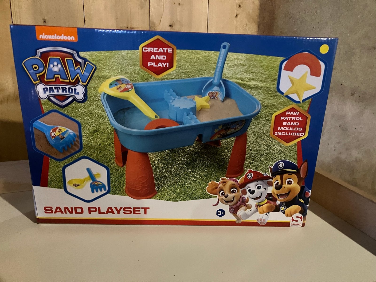 Paw Patrol Zand Speelset - Nieuw in doos!, Ophalen, Nieuw