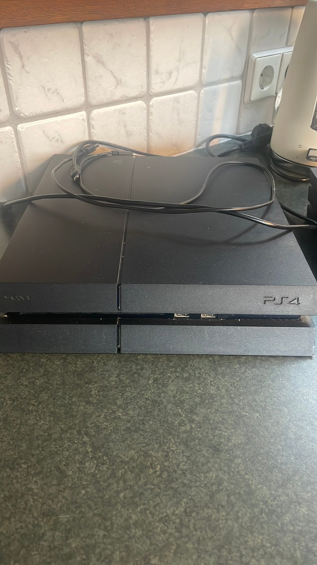 ps4, Ophalen of Verzenden, Zonder controller, Original, Met harde schijf