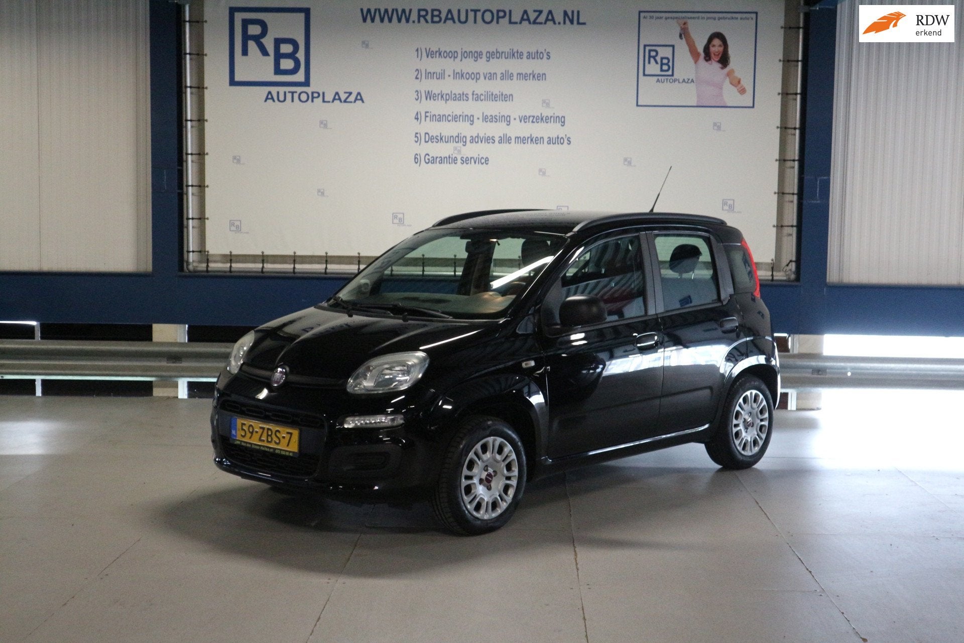 Fiat Panda 0.9 TwinAir / AUTOMAAT / NAP / AIRCO / TOP DEAL !, Euro 5, 86 pk, Panda, Zwart
