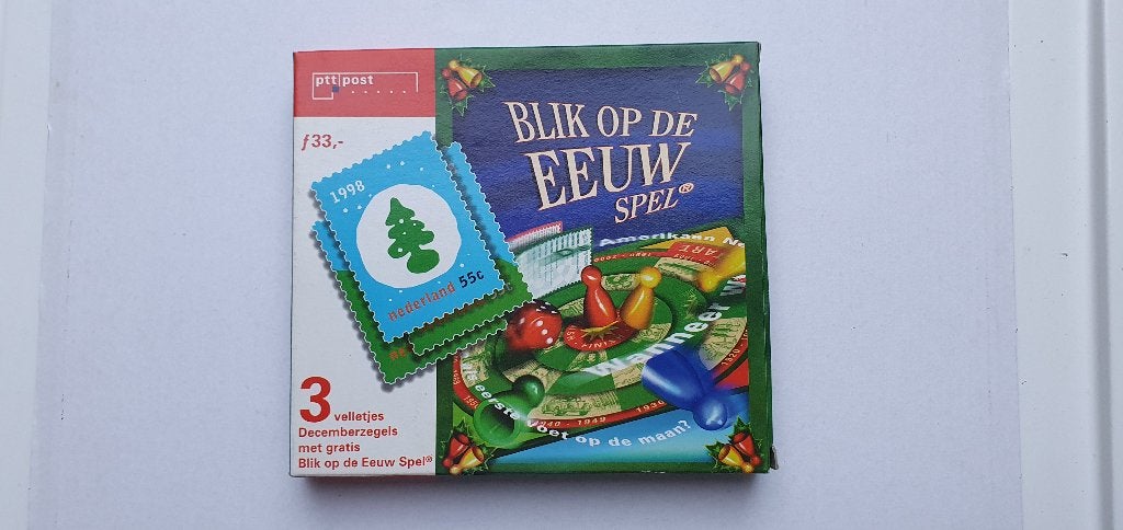 Blik op de eeuw spel PTT Post (1998) compleet, Ophalen of Verzenden, Nieuw, Overige typen