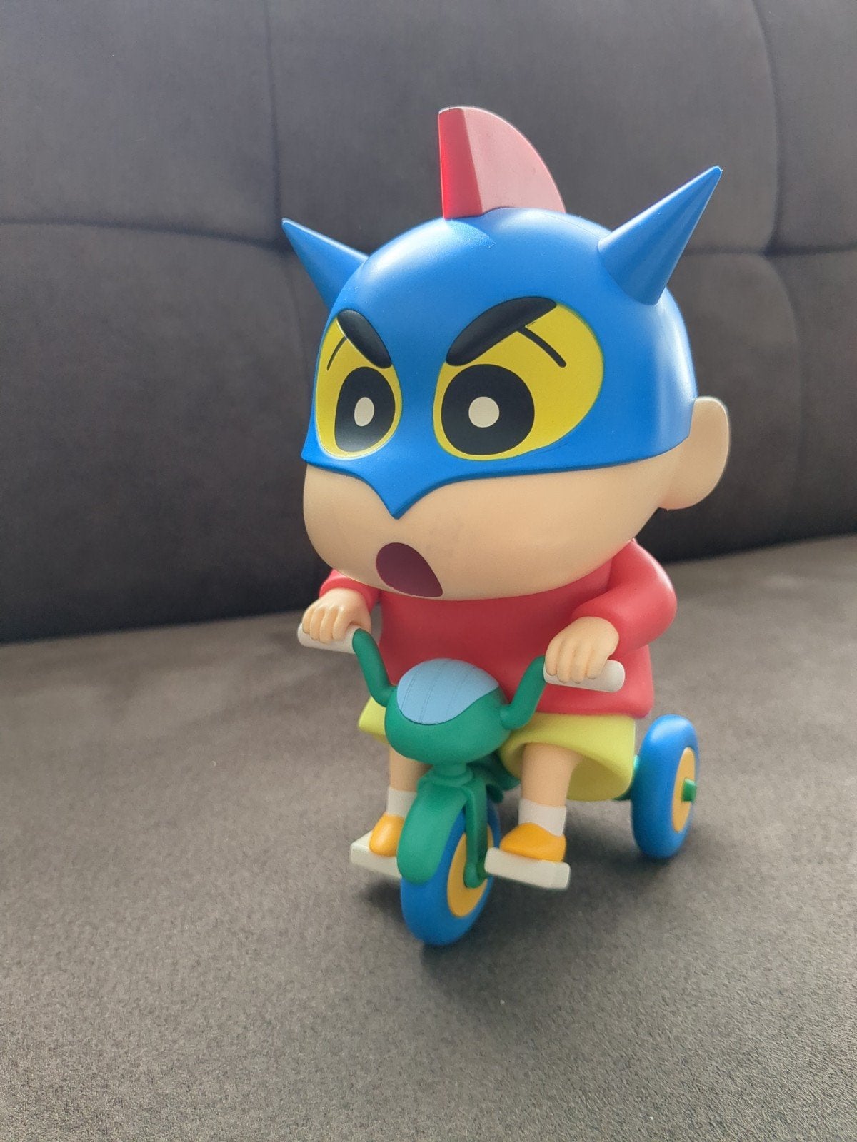 Shin Chan actiefiguur op driewieler, 16,5cm, Ophalen of Verzenden, Nieuw