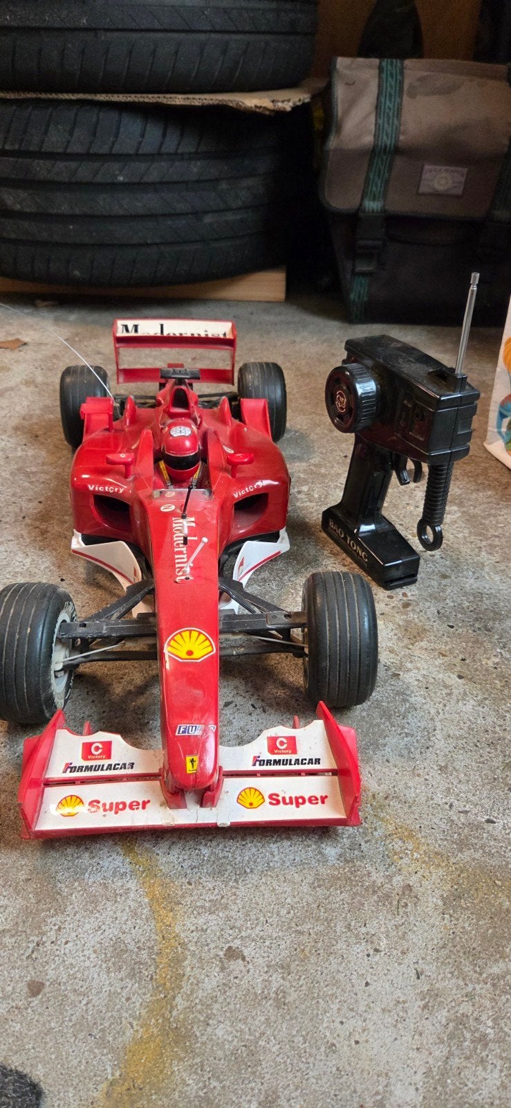 RC Formule 1 Auto met Afstandsbediening, Elektro, Gebruikt, Ophalen of Verzenden, Auto onroad