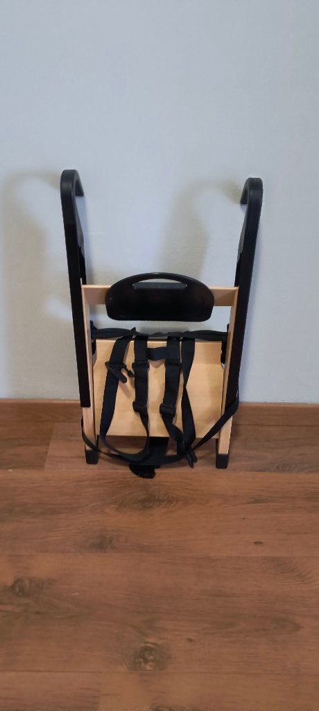 Stokke Handysitt stoelverhoger zwart, Kinderen en Baby's, Kinderstoelen, Ophalen of Verzenden, Gebruikt, Overige typen, Gordel(s)