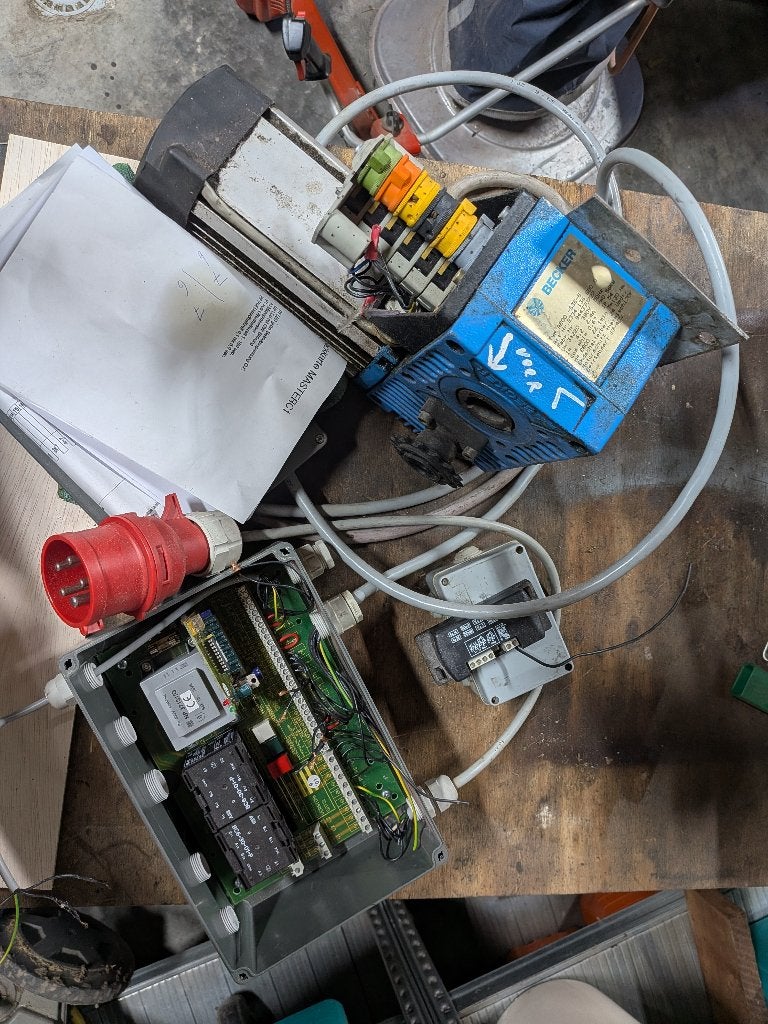 garage rol deur motor, Doe-het-zelf en Verbouw, Ophalen, Gebruikt, Garagedeur, 120 cm of meer