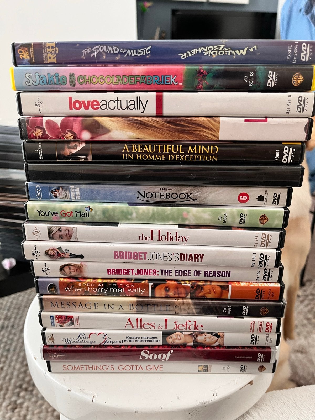 Stapel DVD's: Romantiek, Komedie & Klassiekers, Nederlands, Ophalen of Verzenden, Vanaf 12 jaar, Inclusief doosje