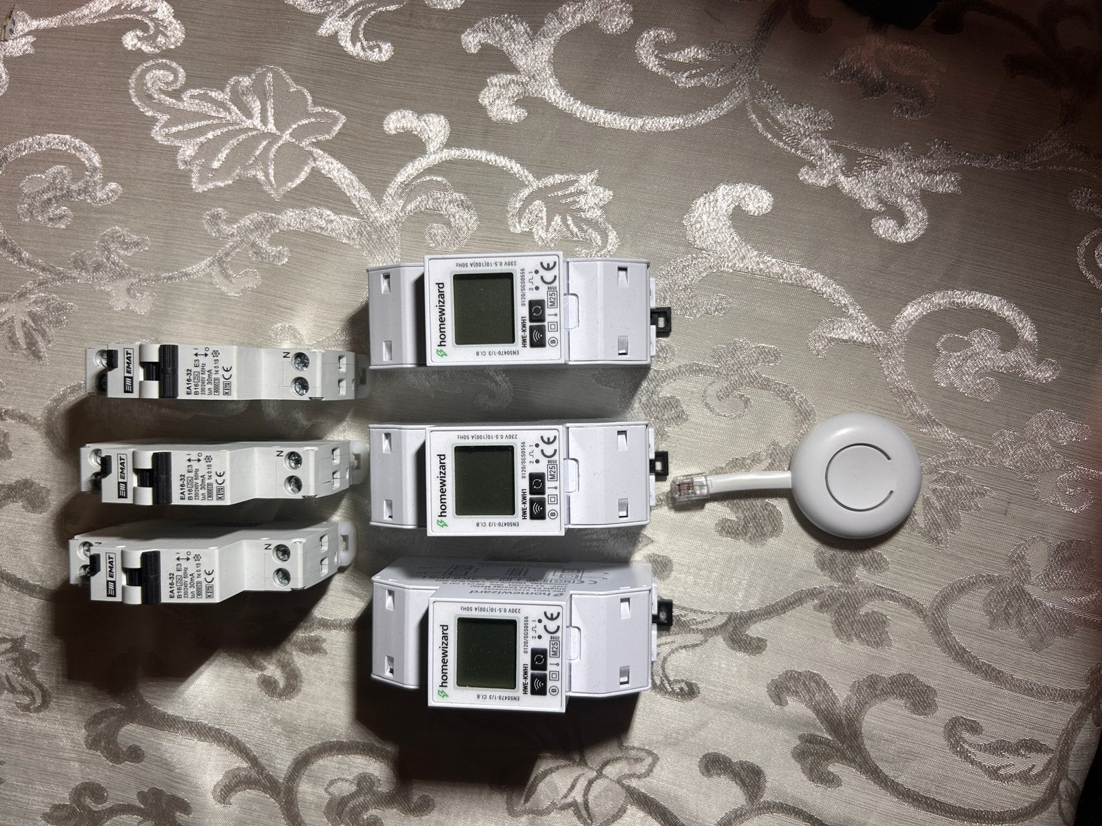 Homewizard  P1meter + 2 aardlekautomaten, Ophalen of Verzenden, Nieuw, Overige typen