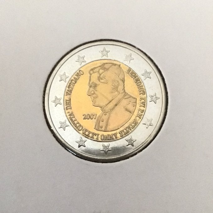 Vaticaan 2007, Ophalen, Vaticaanstad, 2 euro