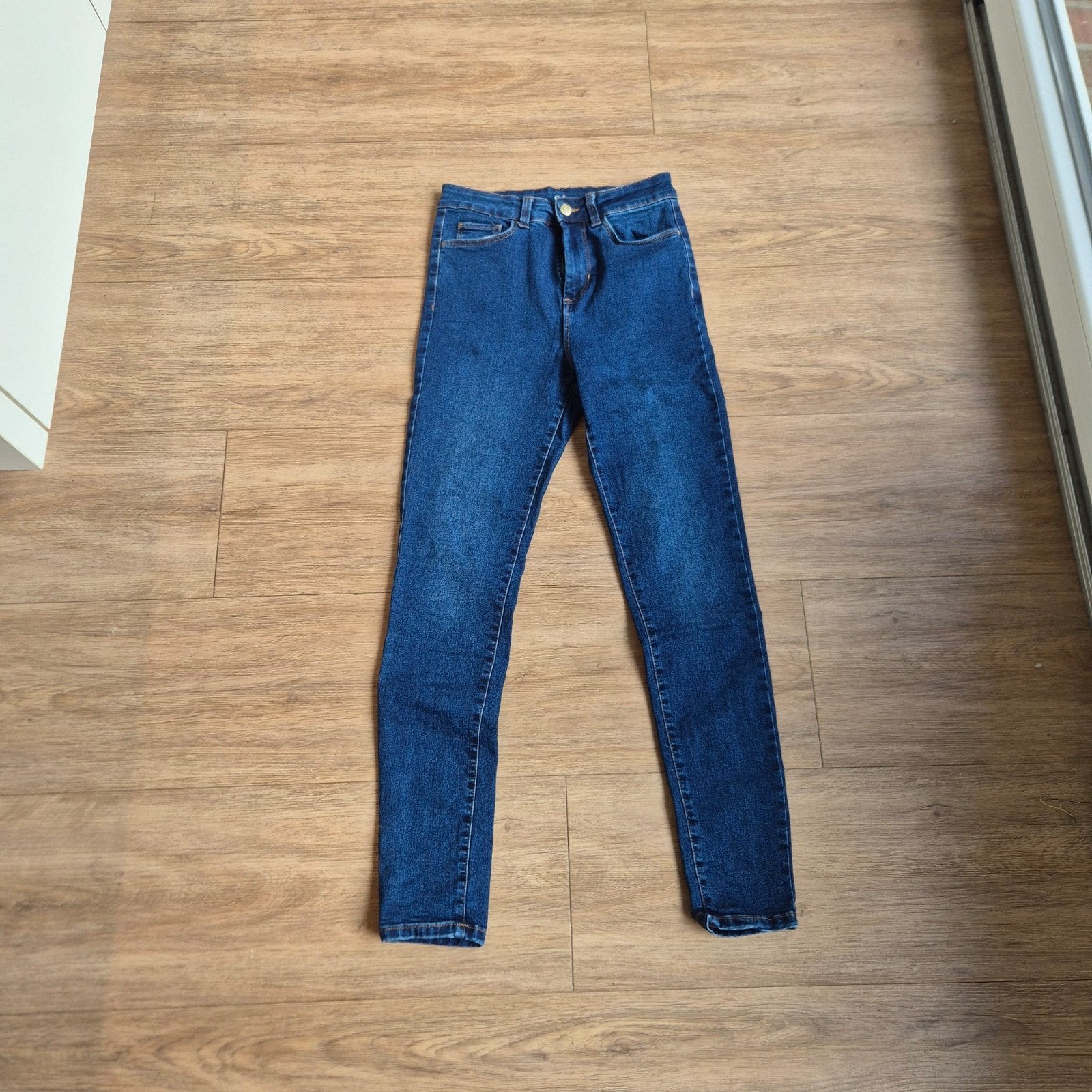 Spijkerbroek / jegging C&A, Blauw, Ophalen of Verzenden, Zo goed als nieuw, W30 - W32 (confectie 38/40)