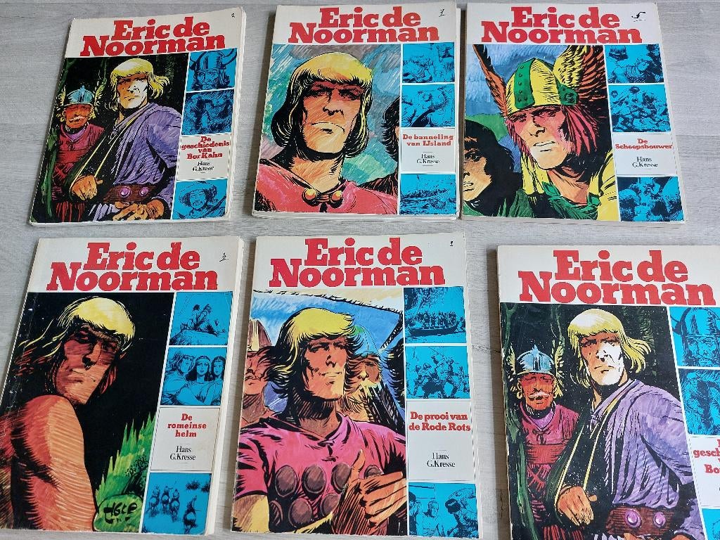 Stripboeken van Eric de Noorman, Boeken, Meerdere stripboeken, Ophalen, Gelezen, HANS G. KRESSE