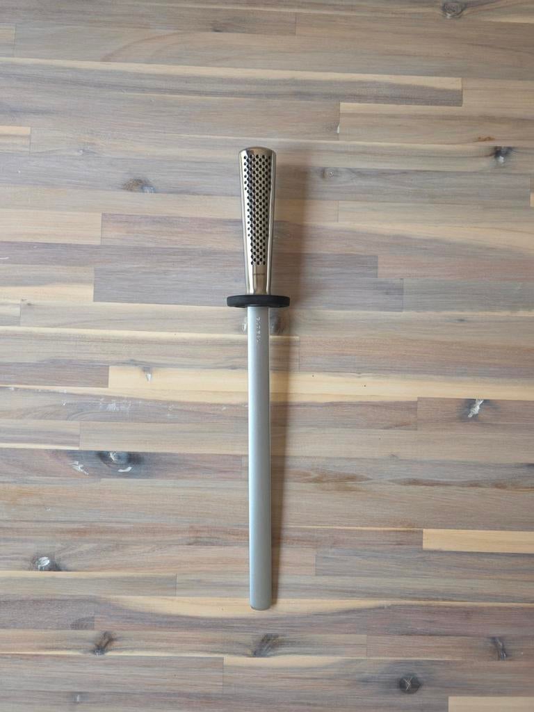 Global G38/B diamant slijpstaaf 26 cm - Zo goed als nieuw, Huis en Inrichting, Keuken | Keukenbenodigdheden, Overige typen, Zilver