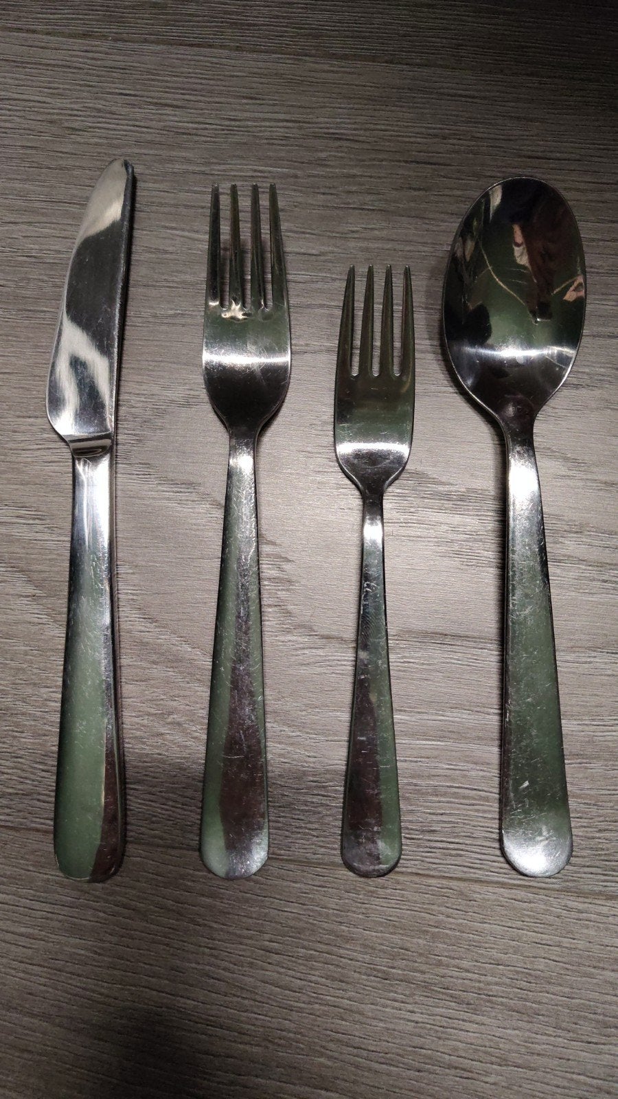 RVS Bestekset - Mes, Vorken en Lepel, Ophalen, Rvs of Chroom