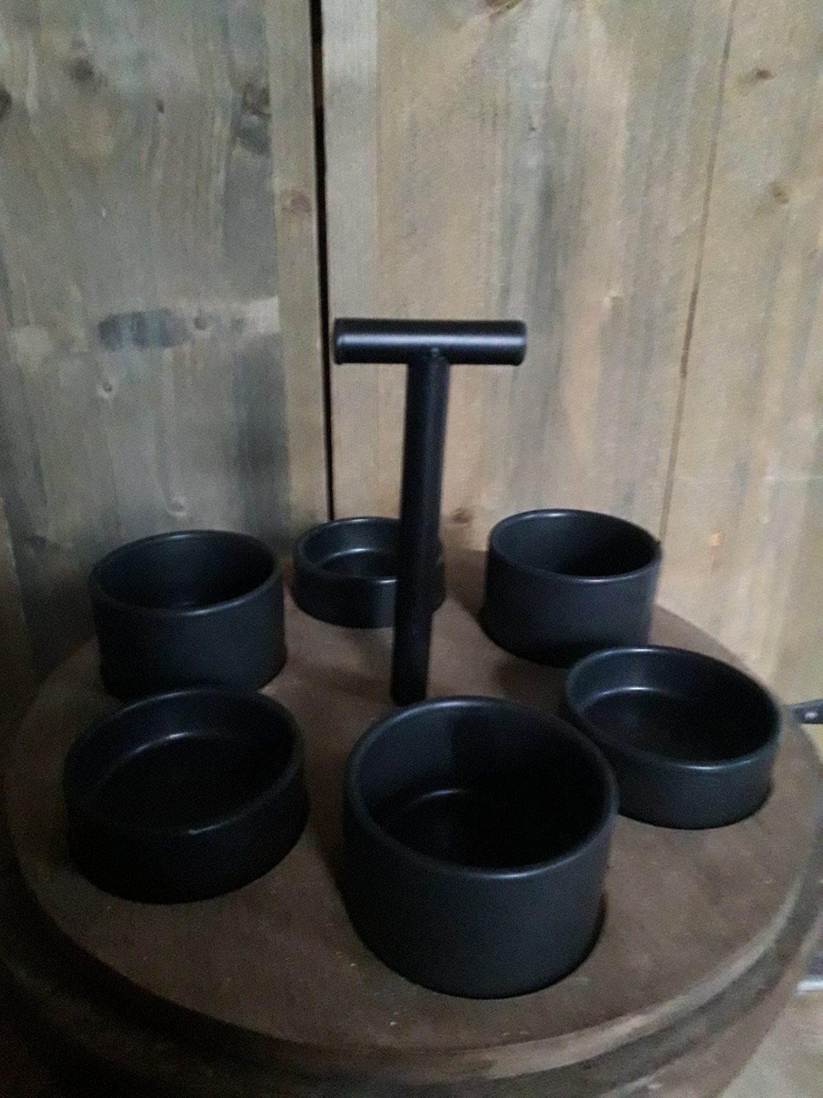 Tapasschaal/ draaiplateau/ hapjesschaal, Huis en Inrichting, Keuken | Servies, Ophalen, Keramiek, Overige stijlen, Schaal of Schalen