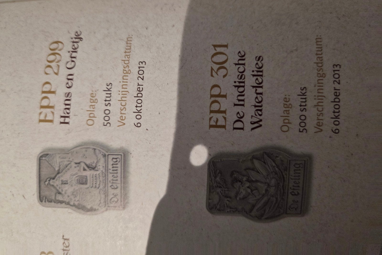 Gezochte Efteling Pins - Diverse EPP nummers, Ophalen of Verzenden