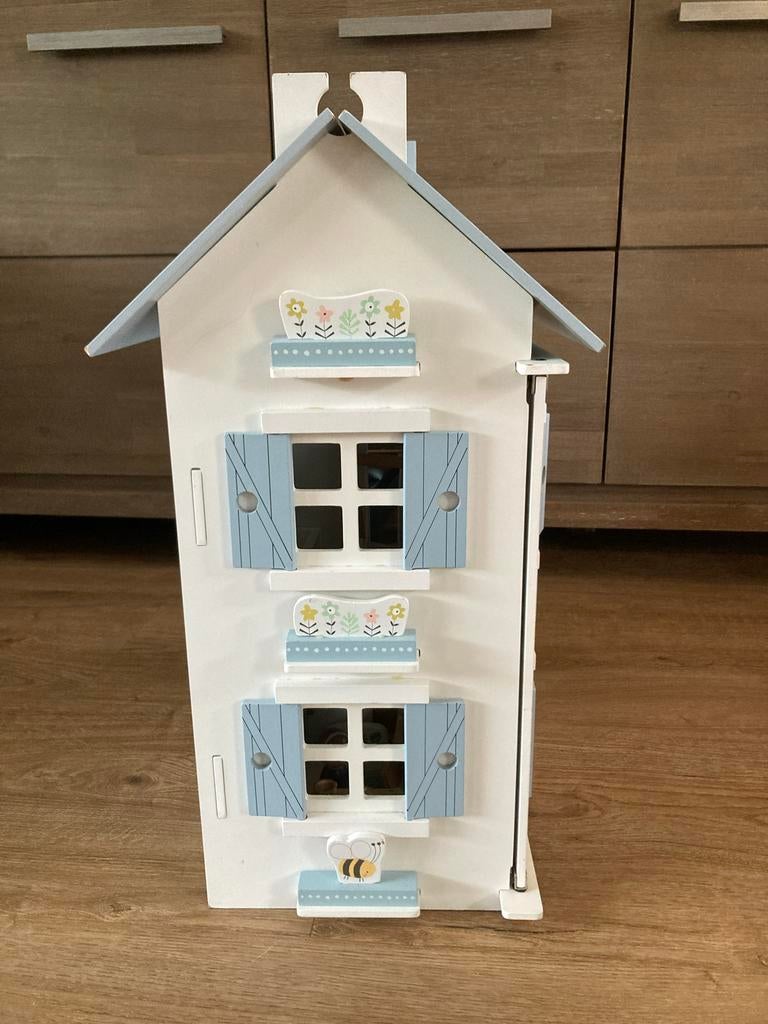 Little dutch poppenhuis met afneembaar dak, Ophalen, Gebruikt, Poppenhuis