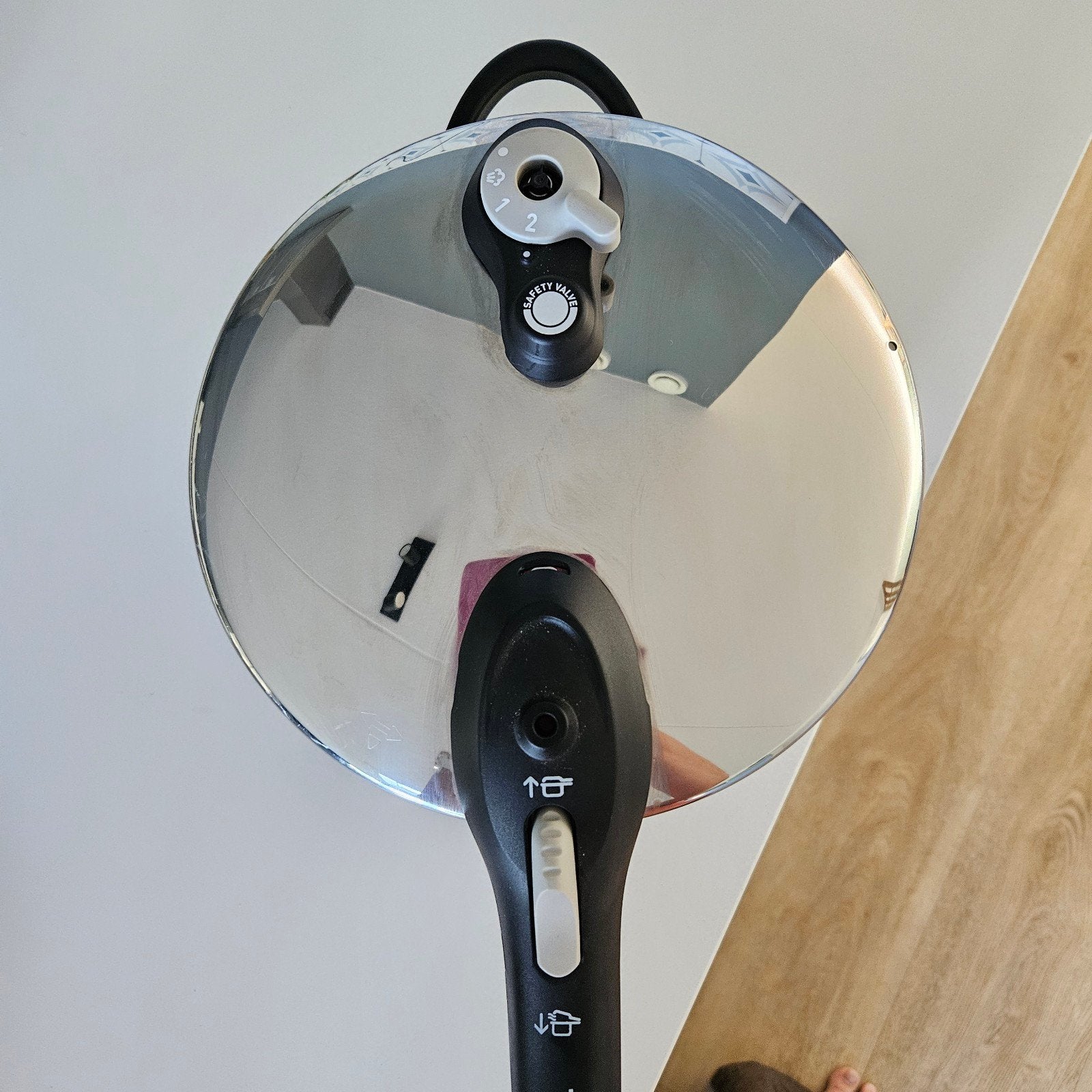 Tefal Snelkookpan - Amper gebruikt, Snelkookpan, Met deksel, Ophalen of Verzenden, Rvs